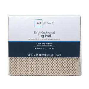 Mainstays Non-Skid Non-Slip Deluxe Felt Rug Pad, Sand, 2' x 3' Mainstays Non-Skid Non-Slip Deluxe Felt Rug Pad, Sand, 2' x 3'