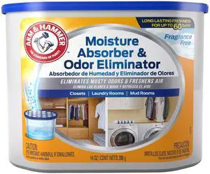 Arm & Hammer Moisture Absorber Tub, Fragrance Free Desiccant, 14 oz Arm & Hammer Moisture Absorber Tub, Fragrance Free Desiccant, 14 oz
