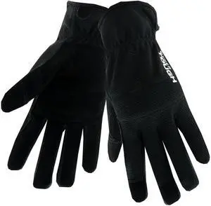 Hyper Tough Synthetic Leather Work Gloves with Knuckle Protection, 1 Pair, Size Medium Various Color Hyper Tough Synthetic Leather Work Gloves with Knuckle Protection, 1 Pair, Size Medium Various Color