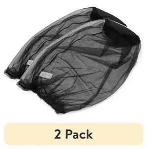 (2 pack) Ozark Trail Head Mosquito Net, Black (2 pack) Ozark Trail Head Mosquito Net, Black