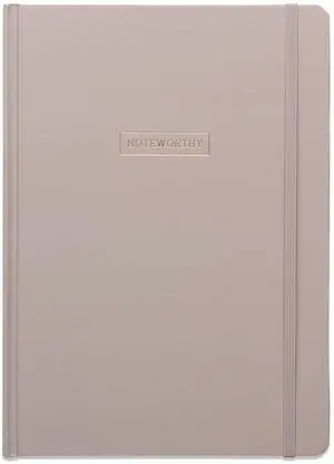 Pen + Gear Hardcover Journal, Taupe, 7.5" x 10.25", 200 Lined Pages Pen + Gear Hardcover Journal, Taupe, 7.5" x 10.25", 200 Lined Pages