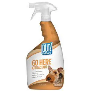 Out! Go Here Dog Potty Training Attractant Spray, 32 fl oz Out! Go Here Dog Potty Training Attractant Spray, 32 fl oz