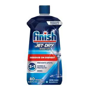 Finish Jet-Dry Rinse Aid, Dishwasher Rinse Agent and Drying Agent, 8.45 fl oz Finish Jet-Dry Rinse Aid, Dishwasher Rinse Agent and Drying Agent, 8.45 fl oz