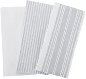 Better Homes & Gardens Soft Silver Cotton Woven Dual-Purpose Oversized Kitchen Towels 3 Pack Better Homes & Gardens Soft Silver Cotton Woven Dual-Purpose Oversized Kitchen Towels 3 Pack
