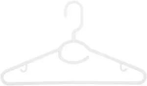Laundry 360 5 pack Swivel Neck Hangers in White Laundry 360 5 pack Swivel Neck Hangers in White