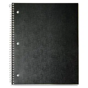 (3 pack) Pen+Gear College Ruled 1-Subject Poly Notebook, Black, 9" x 11", 100 Sheets (3 pack) Pen+Gear College Ruled 1-Subject Poly Notebook, Black, 9" x 11", 100 Sheets