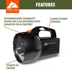 Ozark Trail LED Floating Lantern Outdoor Flashlight Ozark Trail LED Floating Lantern Outdoor Flashlight