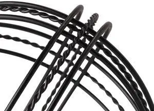 Mainstays Indoor Metal Abstract Orb 6" Black Modern Accent Tabletop Decoration Mainstays Indoor Metal Abstract Orb 6" Black Modern Accent Tabletop Decoration