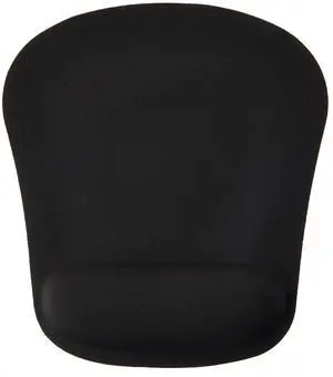 onn. Mouse Pad with Memory Foam Wrist Rest, Black onn. Mouse Pad with Memory Foam Wrist Rest, Black