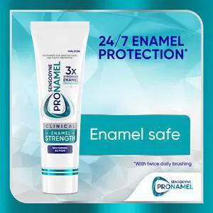 Sensodyne Pronamel Clinical Enamel Strength Toothpaste, Whitening Action, 3.4 Oz Sensodyne Pronamel Clinical Enamel Strength Toothpaste, Whitening Action, 3.4 Oz