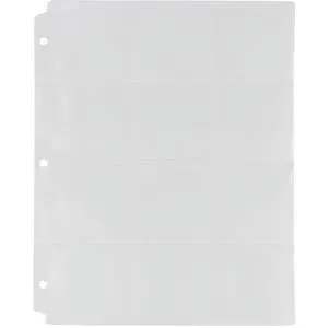 JAM Paper Plastic Binder Collection Pages, 9 Slots, 9 1/8 x 11 3/8, 20 Sheets/Pack JAM Paper Plastic Binder Collection Pages, 9 Slots, 9 1/8 x 11 3/8, 20 Sheets/Pack