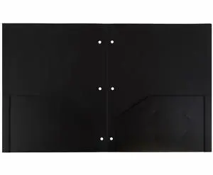 JAM Paper Letter Size 2-Pockets Pocket Folders, Black, 3 Count JAM Paper Letter Size 2-Pockets Pocket Folders, Black, 3 Count