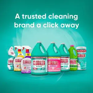 Cloralen No-Splash Liquid Scented Bleach, All Purpose Cleaner - Floral Scent, 121 fl oz Cloralen No-Splash Liquid Scented Bleach, All Purpose Cleaner - Floral Scent, 121 fl oz