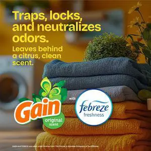 Glad ForceFlex MaxStrength 13-Gallon Drawstring Tall Trash Bags, Gain Original Scent, 40 Bags Glad ForceFlex MaxStrength 13-Gallon Drawstring Tall Trash Bags, Gain Original Scent, 40 Bags