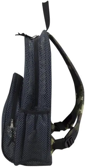 Eastsport Mesh Backpack With Adjustable Padded Shoulder Straps, Graphite/Camo Eastsport Mesh Backpack With Adjustable Padded Shoulder Straps, Graphite/Camo
