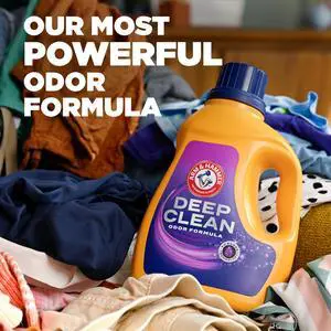 ARM & HAMMER Deep Clean Stain Formula Detergent Power Paks, Sparkling Clean Scent, 44 Count ARM & HAMMER Deep Clean Stain Formula Detergent Power Paks, Sparkling Clean Scent, 44 Count