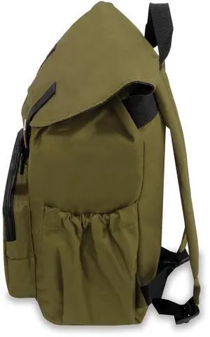 Everest 16" Stylish Rucksack, Olive All Ages, Unisex BP500-OLI, Carrier and Shoulder Book Bag for School, Work, Sports, and Travel Everest 16" Stylish Rucksack, Olive All Ages, Unisex BP500-OLI, Carrier and Shoulder Book Bag for School, Work, Sports, and Travel