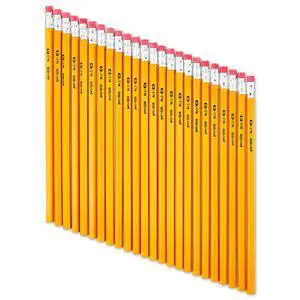 Pen+Gear #2 HB Sharpened Wood Pencils, Yellow, 48 Count Pen+Gear #2 HB Sharpened Wood Pencils, Yellow, 48 Count