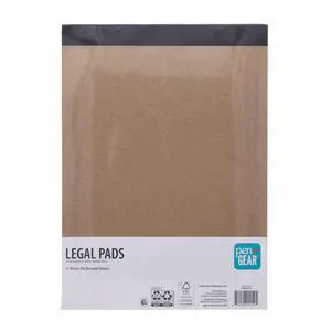 Pen+Gear Wide Ruled Legal Pads 8.5" x 11.75", 50 Sheets Each, 3-Pack, Canary Pen+Gear Wide Ruled Legal Pads 8.5" x 11.75", 50 Sheets Each, 3-Pack, Canary