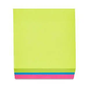 Pen+Gear Multicolor Sticky Notes Cube, 3 x 3, 400 Sheets Pen+Gear Multicolor Sticky Notes Cube, 3 x 3, 400 Sheets