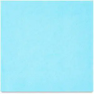 (6 pack) 24 Count 6.5IN x 6.5IN Light Blue Disposable Paper Napkins by Way To Celebrate (6 pack) 24 Count 6.5IN x 6.5IN Light Blue Disposable Paper Napkins by Way To Celebrate