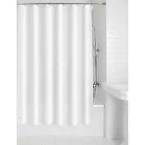 Mainstays Medium Weight Shower Liner - White Mainstays Medium Weight Shower Liner - White