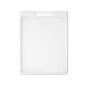 Mainstays 11" X 14.5" White Non-Slip Poly Cutting Board with Juice Groove Mainstays 11" X 14.5" White Non-Slip Poly Cutting Board with Juice Groove