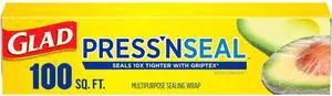 Glad Press'N Seal Multipurpose Sealing Food Wrap, 100 sq ft Roll Glad Press'N Seal Multipurpose Sealing Food Wrap, 100 sq ft Roll
