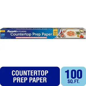 Reynolds Kitchens Countertop Prep Paper, 22.22 yds x 18 in, 100 Total Sq. Ft. Reynolds Kitchens Countertop Prep Paper, 22.22 yds x 18 in, 100 Total Sq. Ft.