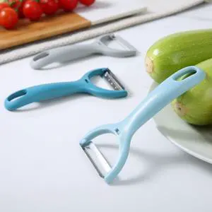 Mainstays 3-Piece Peeler Set with Serrated, Straight, and Julienne Blades, Assorted Colors Mainstays 3-Piece Peeler Set with Serrated, Straight, and Julienne Blades, Assorted Colors
