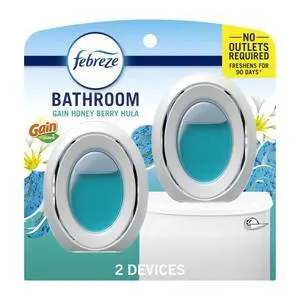 Febreze BATH Air Freshener Gain Honey Berry Hula, 2 count Febreze BATH Air Freshener Gain Honey Berry Hula, 2 count