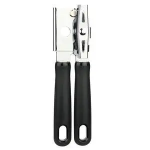Mainstays Stainless Steel Comfort Cushion Handle Grip Can Opener, Black Mainstays Stainless Steel Comfort Cushion Handle Grip Can Opener, Black
