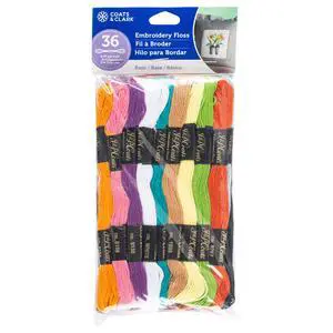 Coats & Clark® Multicolor Embroidery Floss Value Pack, 8.75 Yds Coats & Clark® Multicolor Embroidery Floss Value Pack, 8.75 Yds