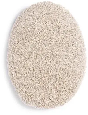 Mainstays Polyester Toilet Lid Cover, Tan, 19" x 22" Bathroom Accessory Mainstays Polyester Toilet Lid Cover, Tan, 19" x 22" Bathroom Accessory