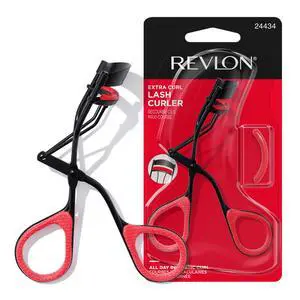 Revlon Extra Curl Lash Curler, All Day Dramatic Curl, No-Slip Finger Grips, 1 count Revlon Extra Curl Lash Curler, All Day Dramatic Curl, No-Slip Finger Grips, 1 count