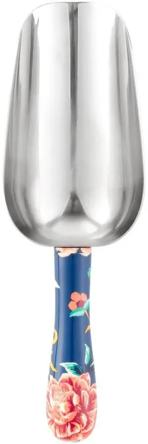 The Pioneer Woman Keepsake Floral Stainless Steel Multi-Purpose Kitchen Scoop The Pioneer Woman Keepsake Floral Stainless Steel Multi-Purpose Kitchen Scoop