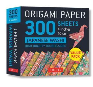 Origami Paper 300 Sheets Japanese Washi Patterns 4 (10 CM): Tuttle Origami Paper: Double-Sided Origami Sheets Printed with 12 Different Designs (Other) Origami Paper 300 Sheets Japanese Washi Patterns 4 (10 CM): Tuttle Origami Paper: Double-Sided Origami Sheets Printed with 12 Different Designs (Other)