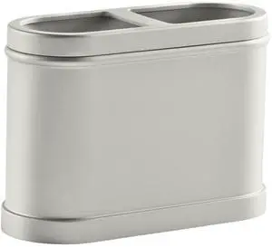 Better Homes & Gardens Satin Nickel Metal Toothbrush Holder Better Homes & Gardens Satin Nickel Metal Toothbrush Holder