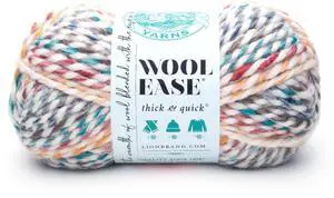 Lion Brand Yarn Wool-Ease Thick & Quick Hudson Bay Super Bulky Acrylic Wool Blend Yarn Lion Brand Yarn Wool-Ease Thick & Quick Hudson Bay Super Bulky Acrylic Wool Blend Yarn