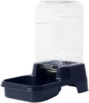 Vibrant Life 0.75 gal Gravity Waterer for Small Pets, Navy Vibrant Life 0.75 gal Gravity Waterer for Small Pets, Navy