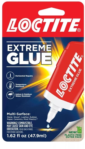 Loctite Extreme Glue Pack of 1, Clear 1.62 oz Bottle Loctite Extreme Glue Pack of 1, Clear 1.62 oz Bottle