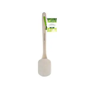 EcoTools Loofah Bath Brush, Plant-Based Loofah Material, Long Handle, White, for Adults, 1 Count EcoTools Loofah Bath Brush, Plant-Based Loofah Material, Long Handle, White, for Adults, 1 Count