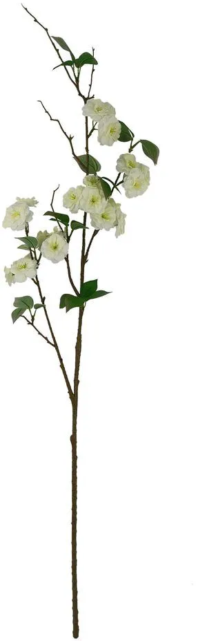 Mainstays Artificial Cherry Blossom Flower, White, 50 in, Indoor Use Mainstays Artificial Cherry Blossom Flower, White, 50 in, Indoor Use
