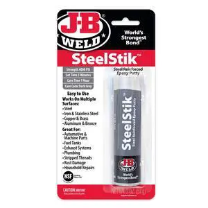 J-B Weld SteelStik Epoxy Putty 2 oz Gray J-B Weld SteelStik Epoxy Putty 2 oz Gray