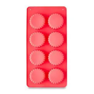 4 x 8 IN, 8-Cavity, Daisy Shape, Silicone Candy and Baking Mold, by Way To Celebrate 4 x 8 IN, 8-Cavity, Daisy Shape, Silicone Candy and Baking Mold, by Way To Celebrate