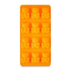 4 x 8 IN, 12-Cavity, Bear Shape, Silicone Candy and Baking Mold, by Way To Celebrate 4 x 8 IN, 12-Cavity, Bear Shape, Silicone Candy and Baking Mold, by Way To Celebrate