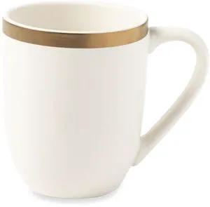 Thyme & Table 15 fl oz Everest Cream Mug Thyme & Table 15 fl oz Everest Cream Mug