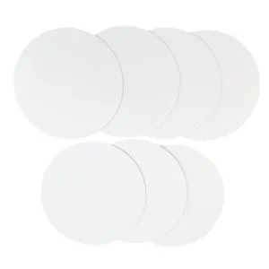 Way To Celebrate Round Paper Cake Boards, White, 12 in, 7 Count Way To Celebrate Round Paper Cake Boards, White, 12 in, 7 Count