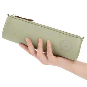 Small Pencil Case Pencil Pouch Stationery Pen Bag Office Supplies for Girls Women-Green Small Pencil Case Pencil Pouch Stationery Pen Bag Office Supplies for Girls Women-Green