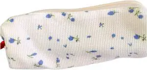Blue Women Fresh Style Pencil Bag Pencil Case Pen Holder Coin Pouch, Pen, and Marker CasesSimple Co Blue Women Fresh Style Pencil Bag Pencil Case Pen Holder Coin Pouch, Pen, and Marker CasesSimple Co